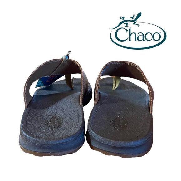 New in Box NIB Chaco Men\'s Playa Pro Toe Loop Brown Sandals 7 main image 5